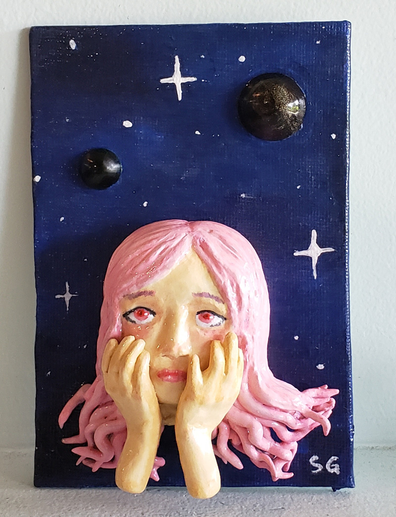 Dream (Air Dry Clay & Resin)
